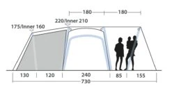 Outwell Mountain Lake 5ATC Tent (2022) -Outlet Camping Store 111198 mountain lake 5atc drawing other4