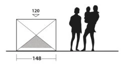 Outwell Formby Beach Shelter -Outlet Camping Store 111229 beach shelter formby drawing other5
