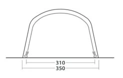 Outwell Springville 5SA Tent (2023) -Outlet Camping Store 111276 springville 5sa drawing other5