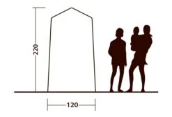 Outwell Seahaven Station Single -Outlet Camping Store 111287 outwell seahaven comfort station single drawing other4