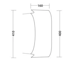 Outwell Lounge Tent Connector XL (2023) -Outlet Camping Store 111343 lounge tent connector xl drawing floorplan3 page 0001