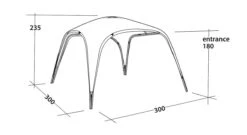 Outwell Event Lounge M 3m (2023) -Outlet Camping Store 111362 event lounge m drawing perspective2