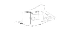 Easy Camp Canopy -Outlet Camping Store 120379 canopy drawing perspective2