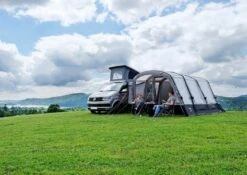 Vango Airbeam Vango Galli III Low Airaway Awning (2022) -Outlet Camping Store 2020 vango lifestyle awning galli 13