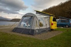 Vango Airbeam Vango Kela V Low AirAway Awning (2022) -Outlet Camping Store 2020 vango lifestyle awning kela 01