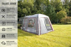 Vango Airbeam Vango Tailgate Airhub Low Awning (2022) -Outlet Camping Store 2021 vango call out tailgate airhub 2