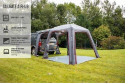 Vango Airbeam Vango Tailgate Airhub Low Awning (2022) -Outlet Camping Store 2021 vango call out tailgate airhub