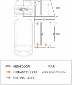 Outlet Camping Store -Outlet Camping Store 2021 vango floorplan faros ii air