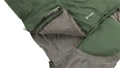 Outwell Contour Lux XL (Green) Sleeping Bag -Outlet Camping Store 230368 contour lux xl green feature photo10