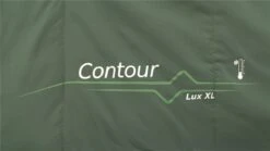 Outwell Contour Lux XL (Green) Sleeping Bag -Outlet Camping Store 230368 contour lux xl green feature photo3