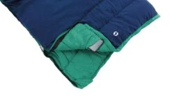 Outwell Champ Kids Sleeping Bag (Ocean Blue) -Outlet Camping Store 230377 champ kids ocean blue feature photo11