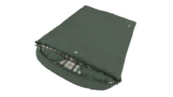 Outwell Camper Lux Double Sleeping Bag - Forest Green (2023)