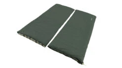 Outwell Camper Lux Double Sleeping Bag - Forest Green (2023) -Outlet Camping Store 230394 camper lux double feature photo4