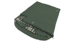 Outwell Camper Lux Double Sleeping Bag - Forest Green (2023) -Outlet Camping Store 230394 camper lux double main photo1