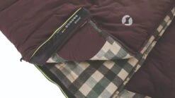 Outwell Camper Supreme "L" Sleeping Bag -Outlet Camping Store 230395 camper supreme left side zipper feature photo11