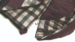 Outwell Camper Supreme "L" Sleeping Bag -Outlet Camping Store 230395 camper supreme left side zipper feature photo13