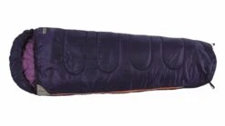 Easy Camp Cosmos Junior Sleeping Bag -Outlet Camping Store 240052 cosmos junior purple main photo 1