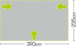 Quest Falcon Air 390 Porch Awning (2022) -Outlet Camping Store a3503a 7 midsize