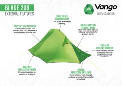 Vango Blade 200 Tent (2022) -Outlet Camping Store blade 200