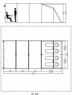 Coleman Castle Pines 4L Blackout Tent (2022) -Outlet Camping Store col fp 2000037066 castle pines 4l