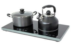 Outdoor Revolution 3 Piece Induction Pan Set -Outlet Camping Store cook2112 3pceinductionpanset l2