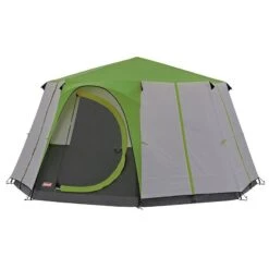 Coleman Cortes Octagon 8 Tent -Outlet Camping Store cortes octagon in green