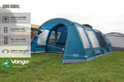 Vango Joro Poled 600XL Tent (2022) -Outlet Camping Store earth collection poled infographics call outs4
