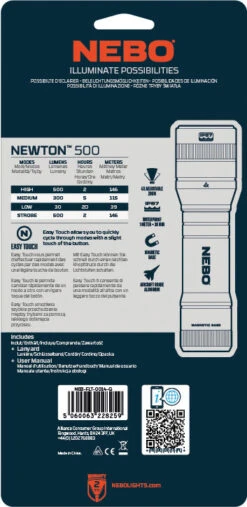 Nebo Newton 500 Waterproof Torch -Outlet Camping Store eneb0014 12 fullsize