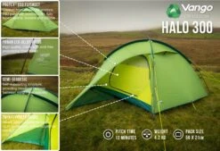 Vango Halo 300 Tent (2022) -Outlet Camping Store halo 300 low res