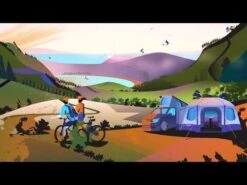 Vango Airbeam Vango Airhub Hexaway II Low Awning (2022) -Outlet Camping Store hqdefault 10