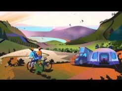 Vango Airbeam Vango Airhub Hexaway II Tall Awning (2022) -Outlet Camping Store hqdefault 11