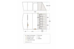 Vango Airbeam Vango Aether Air 600XL Tent (2022) -Outlet Camping Store image aether 600xl 1