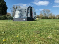 Westfield Travel Smart Lynx 200 Air Caravan Awning (2022) -Outlet Camping Store lynx 15 midsize