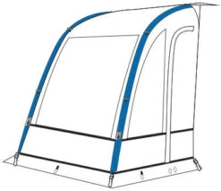 Westfield Travel Smart Lynx 200 Air Caravan Awning (2022) -Outlet Camping Store lynx 8 midsize