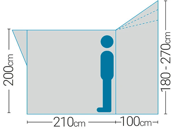 Westfield Orion 300 Performance Air DriveAway Awning 2 Westfield Orion 300 Performance Air DriveAway Awning - Image 2