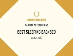 Vango Radiate Double Sleeping Bag -Outlet Camping Store radiate sleeping bag award 2