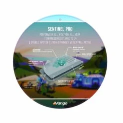 Vango Airbeam Vango Kela V Tall AirAway Awning (2022) -Outlet Camping Store sentinel pro v 4