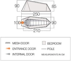 Vango Soul 100 Tent -Outlet Camping Store soul100 2