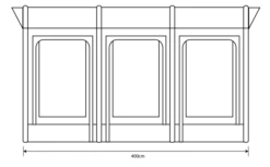 Outdoor Revolution Sportlite Air 400 Caravan Awning -Outlet Camping Store sportlite 400 flr