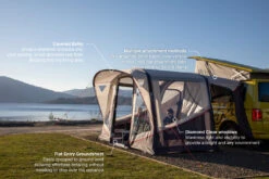 Vango Airbeam Vango Tolga VW Low Awning (Shadow Grey) -Outlet Camping Store tolga2