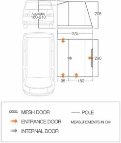 Outlet Camping Store -Outlet Camping Store vango 2019 awnings floorplan faros low