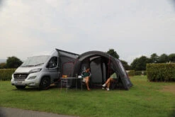 Vango Airbeam Vango Cove II Air Mid Awning (2023) -Outlet Camping Store vango lifestyle driveaway awnings cove ii air mid low 1