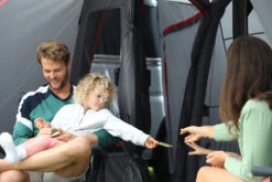 Vango Airbeam Vango Cove II Air Mid Awning (2023) -Outlet Camping Store vango lifestyle driveaway awnings cove ii air mid low 3