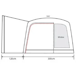 Outdoor Revolution Voyager Air Drive Away Awning (180-240cm) -Outlet Camping Store voyager2