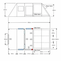 Wild Country Zonda 6EP Tent (2022) -Outlet Camping Store zoom zonda 6ep 5